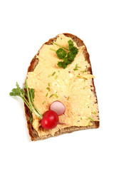 Brot mit Aufstrich