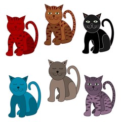 Fototapeta premium Cats