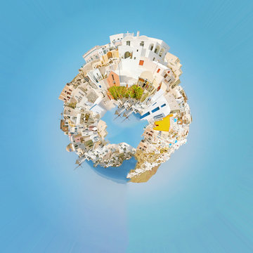 Oia Panorama planet