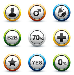 icône bouton internet