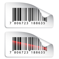vector barcode stickers