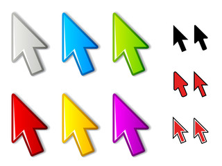vector arrow pointers
