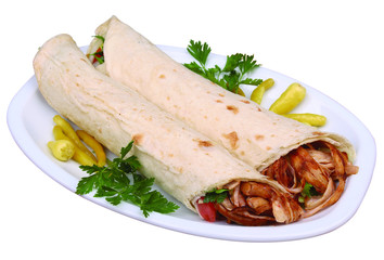 tavuk döner dürüm-1