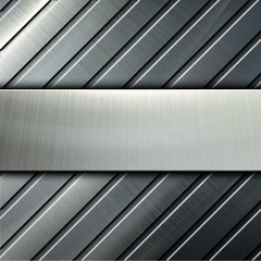 Obraz premium metal pattern background