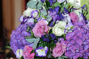 Vibrant wedding flowers.