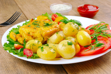 Fried fish