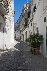 Fototapeta na wymiar Alleyway. Oria. Puglia. Italy.