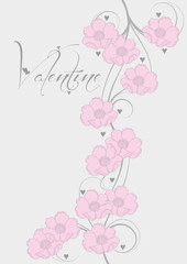 Vorlage Plakat Valentinstag