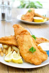 Foto op Aluminium Fish and chips © Pixelbliss
