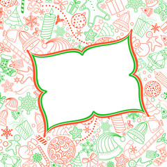 Seamless Christmas Background