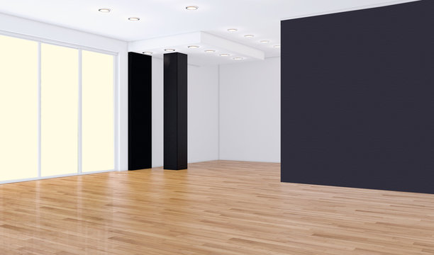Interno vuoto da arredare