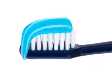 toothbrush with paste