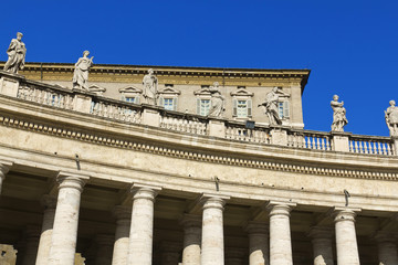 Fototapeta premium Colonnato del Bernini, San Pietro in Vaticano