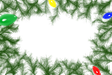 holiday lighted garland