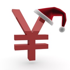 Obraz premium Christmas money yuan