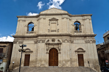 Fototapeta na wymiar Sizilien - Noto - Kirche
