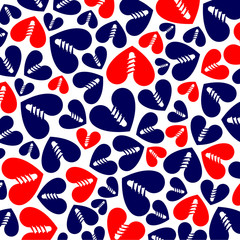 pattern of hearts