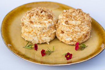 Puff pastry with cream - Napoleon