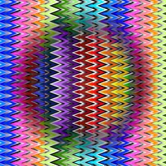 Poster de jardin Zigzag fond coloré en zigzag, vecteur
