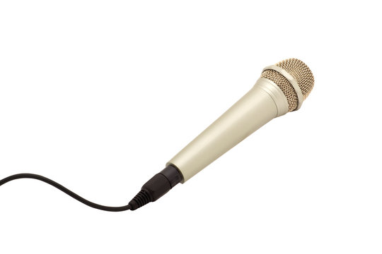 microphone with a cord