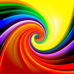 colorful swirl background, vector