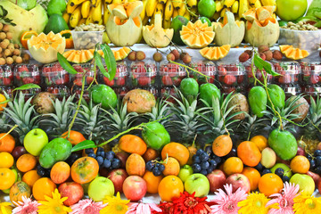 compositions de fruit éxotique