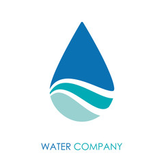 Logo water drop # Vector