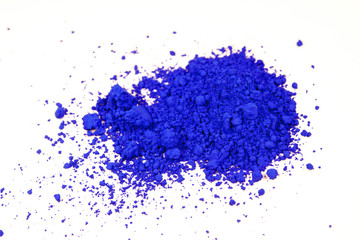 cobalt ultramarine pigment - obrazy, fototapety, plakaty