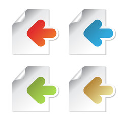 Vector document icons