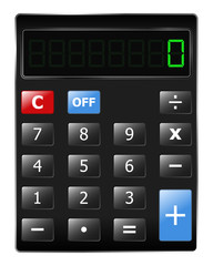 Vector Black Calculator