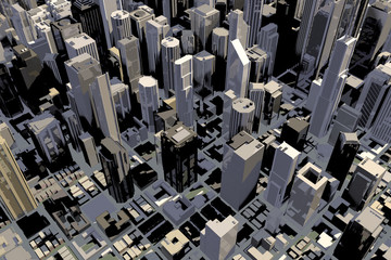 Innenstadt in 3D