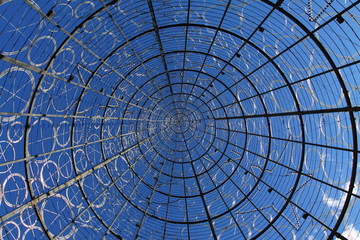 Christmas tree on Sol in Madrid, Spain