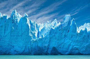 Fototapete Rund Perito-Moreno-Gletscher, Patagonien, Argentinien. © elnavegante