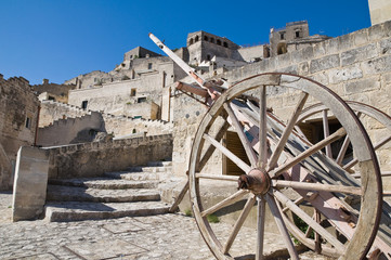 View of Matera. Basilicata. Italy.
