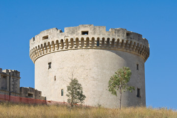 Fototapeta na wymiar Tramontano Castle. Matera. Basilicata. Włochy.