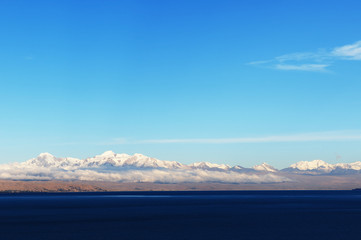 Titicaca lake, Bolivia, Isla del Sol landscape