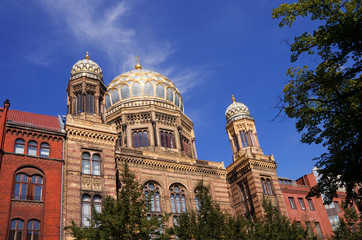 Naklejka premium synagoga berlin