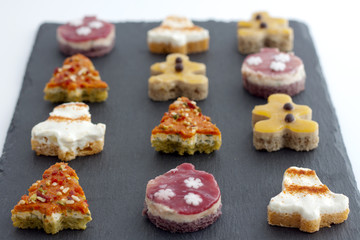 Canapés de Noel