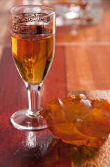 Baltic amber liqueur