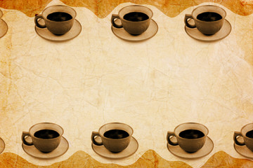 old coffee background
