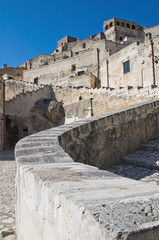 Panoramic view of Matera. Basilicata. Italy.