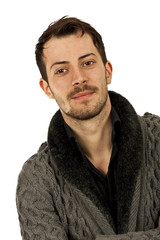 Handsome guy portrait