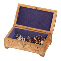 Box with jewelry