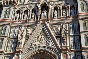 Detailaufnahme des Dom zu Florenz