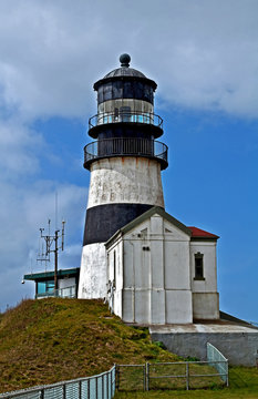 Lighthouse at Cape Disappoinment, Washington