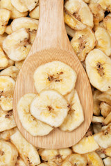 Dried banana chips