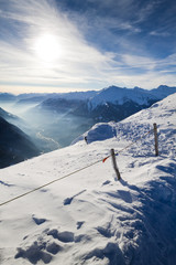 Abendstimmung in den Dolomiten