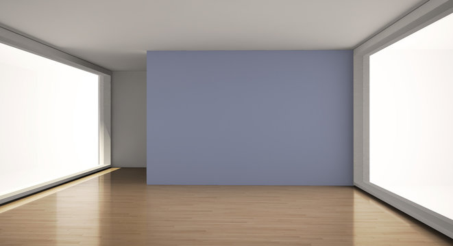 Interno vuoto da arredare