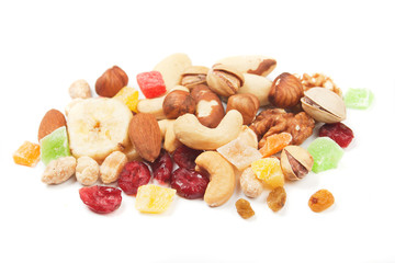 Nuts and dried fruit