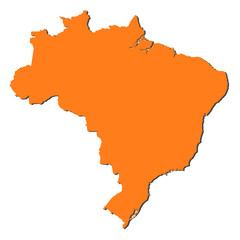 Map of Brazil